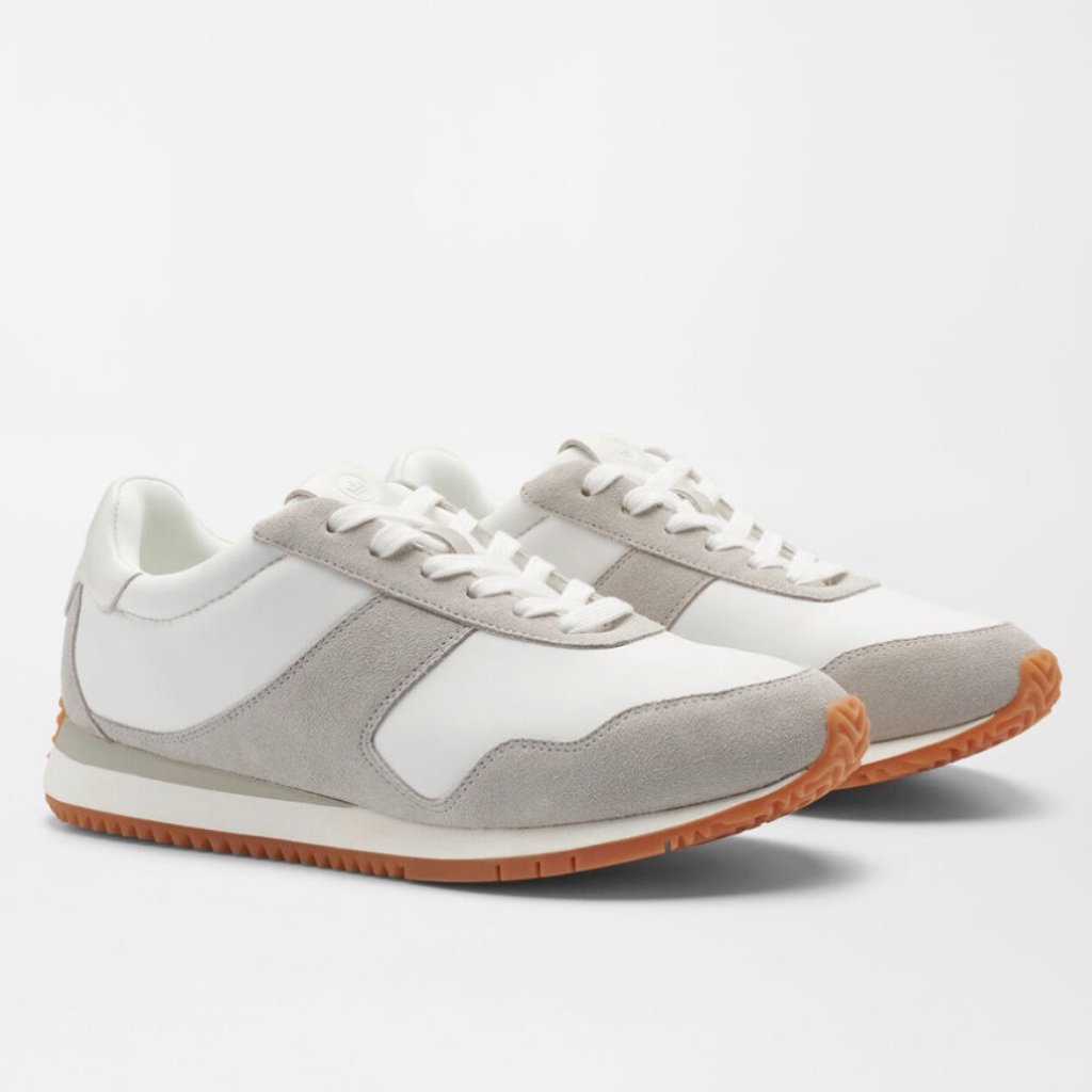 Peter Millar Flora Day Runner Women's Suede/Fabric Golf Shoes Lace Up Sneakers 9